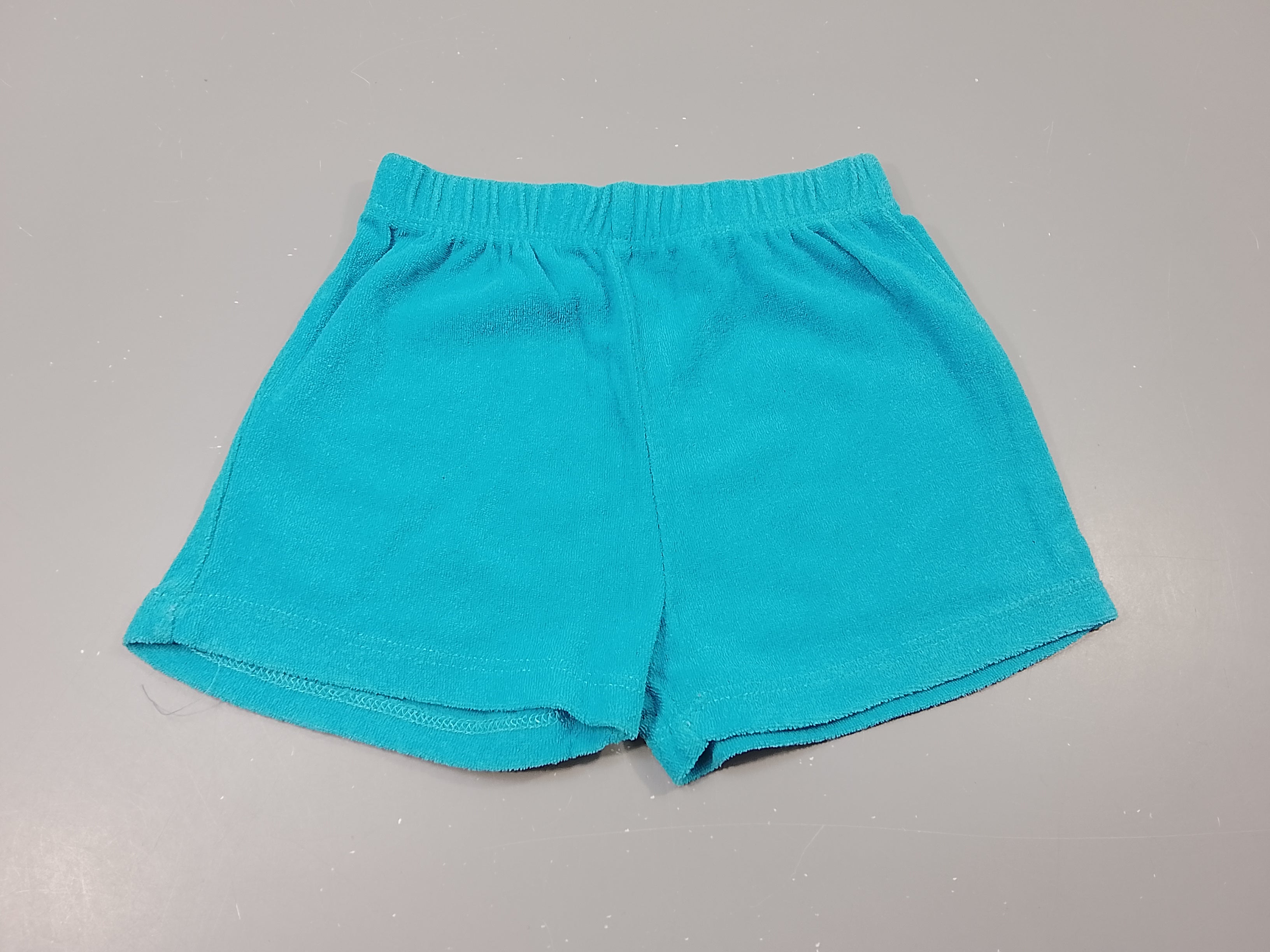 Short éponge turquoise