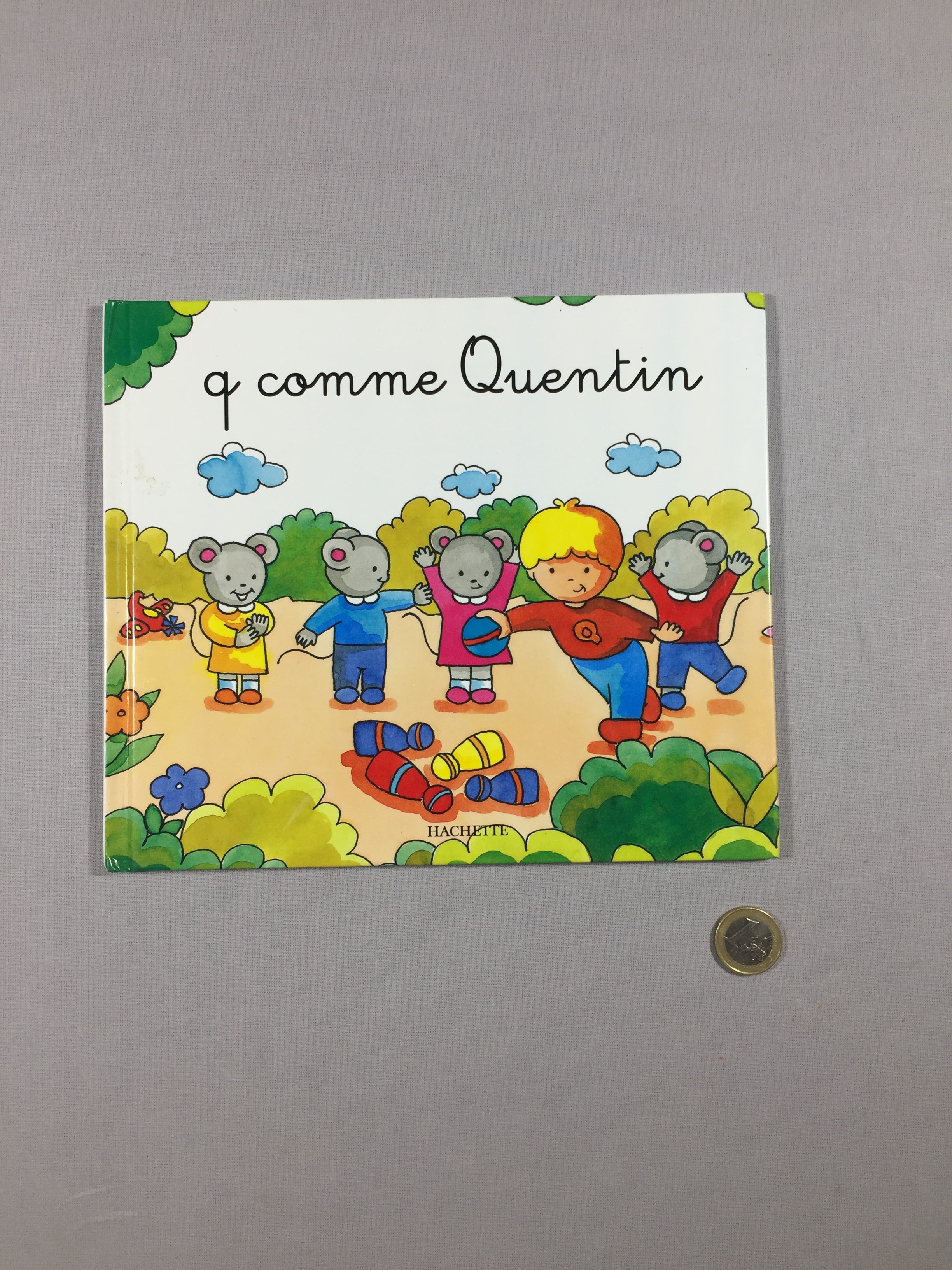 Mes premiers pas vers la lecture - q comme Quentin