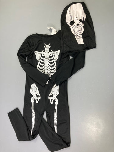 Déguisement squelette + cagoule , 4-6ans, moins cher chez Petit Kiwi