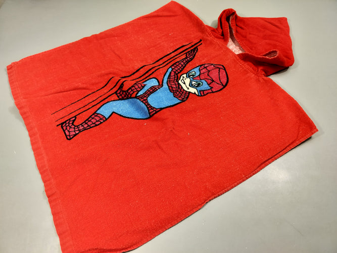 Cape de bain rouge , Speederman, moins cher chez Petit Kiwi