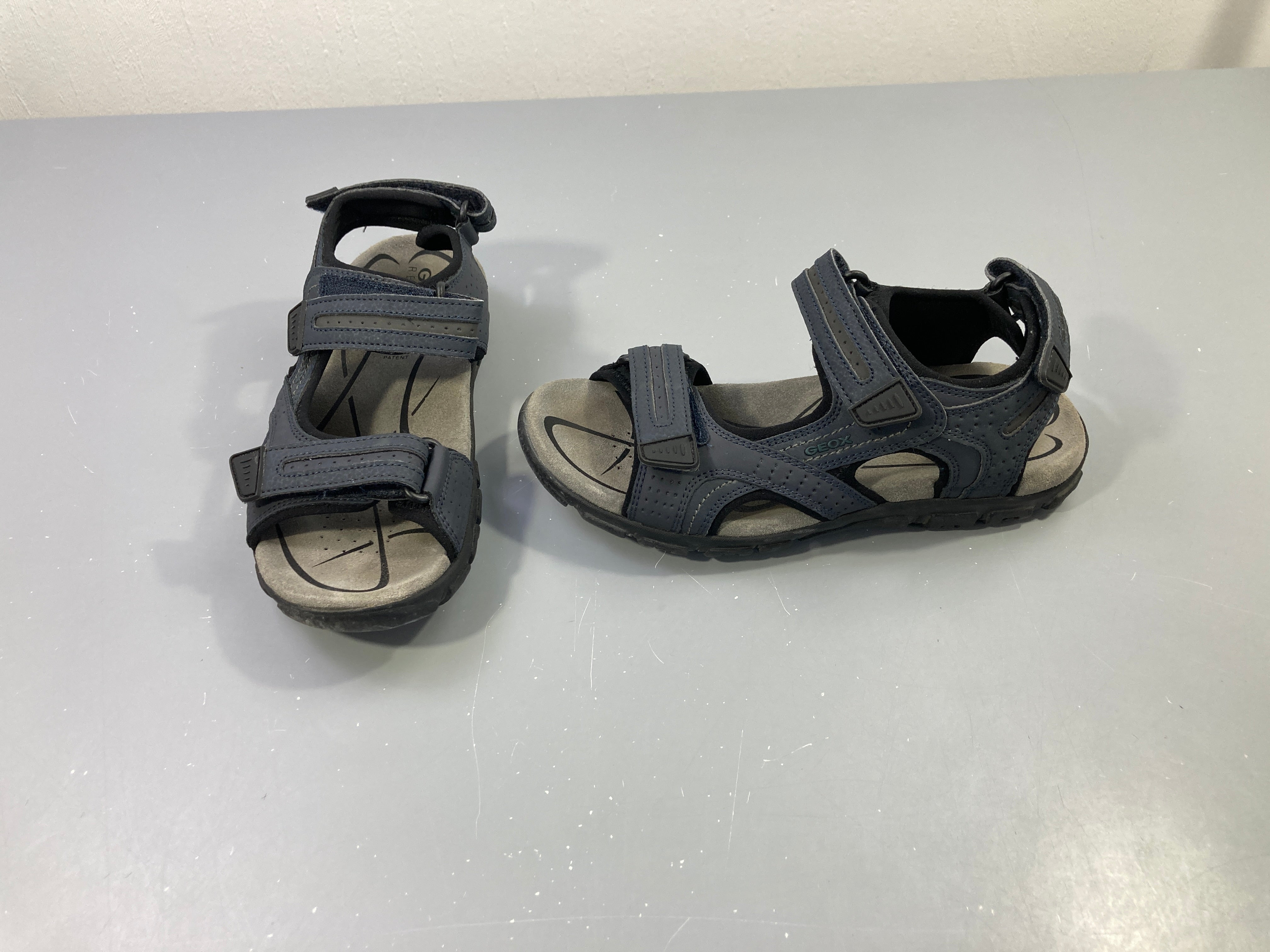 Sandales de marche bleu foncé, 40