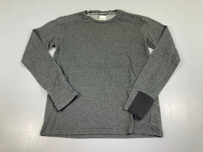 T-shirt m.l gris chiné, moins cher chez Petit Kiwi