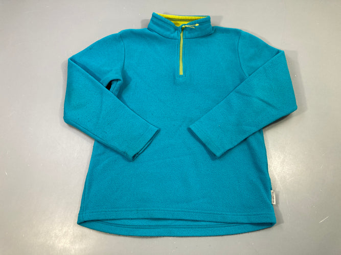 Polar turquoise col zippé, moins cher chez Petit Kiwi