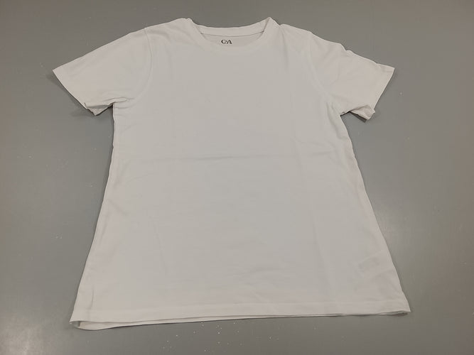 T-shirt m.c blanc, moins cher chez Petit Kiwi