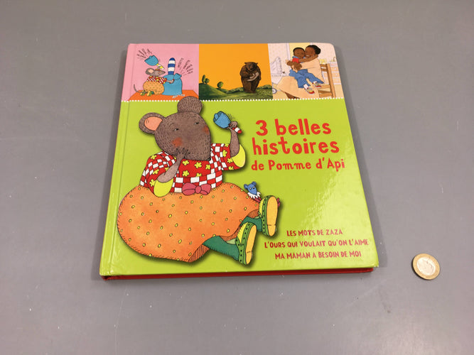 3 Belles histoires de Pomme d'Api, moins cher chez Petit Kiwi