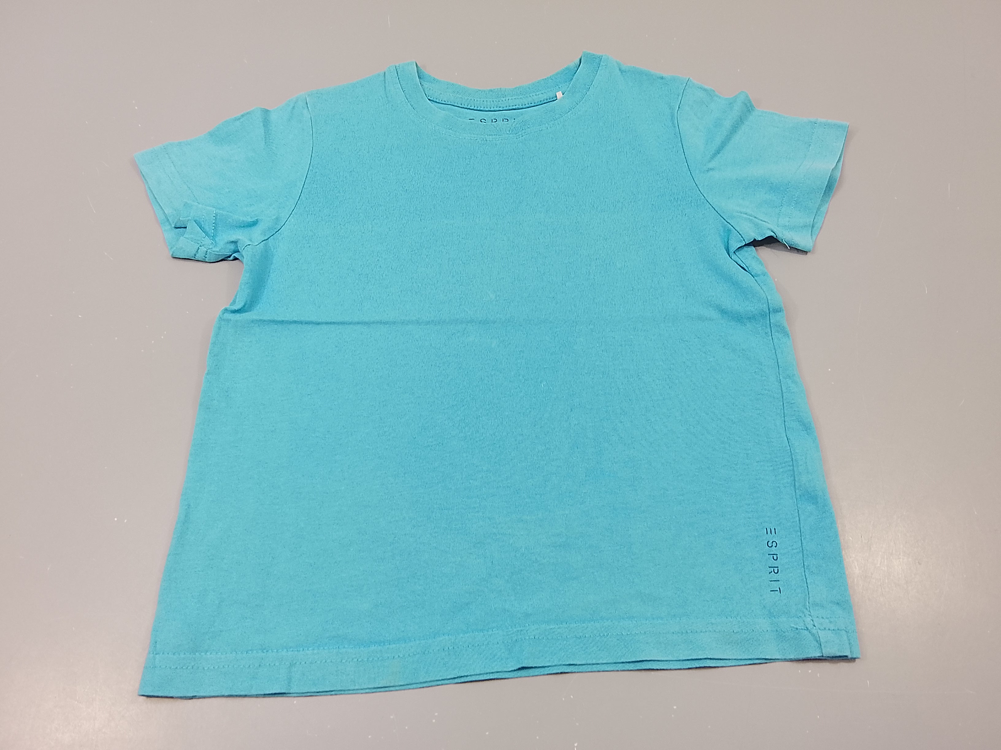 T-shirt m.c bleu turquoise