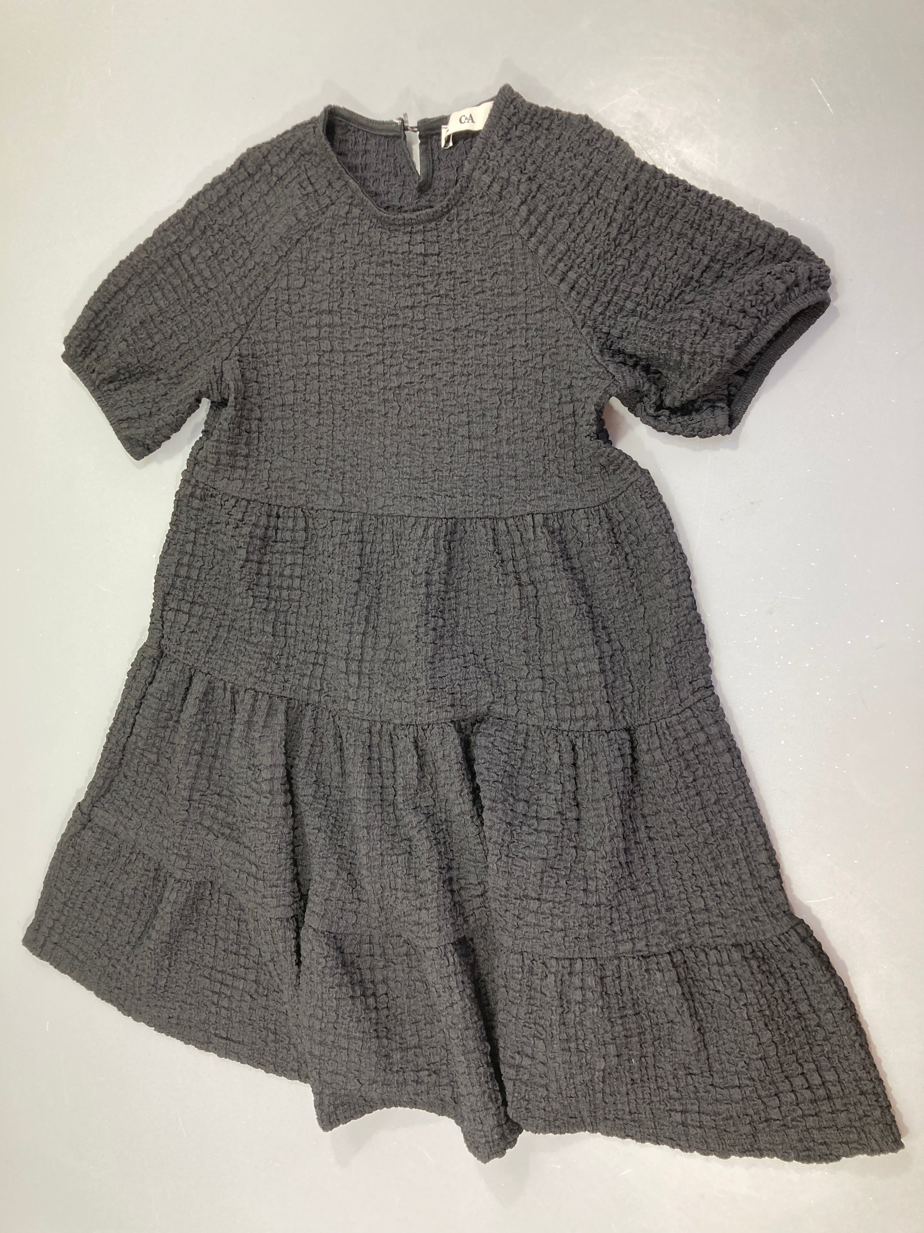 Robe m.c mousseline noir