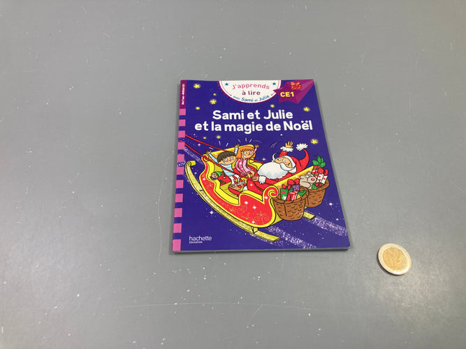 Sami et Julie et la magie de Noël J'apprends à lire Ce1, moins cher chez Petit Kiwi