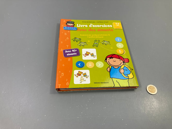 Livre d'exercices avec des aimants préparatoires à l'arithmétique 5-6a Complet!, moins cher chez Petit Kiwi