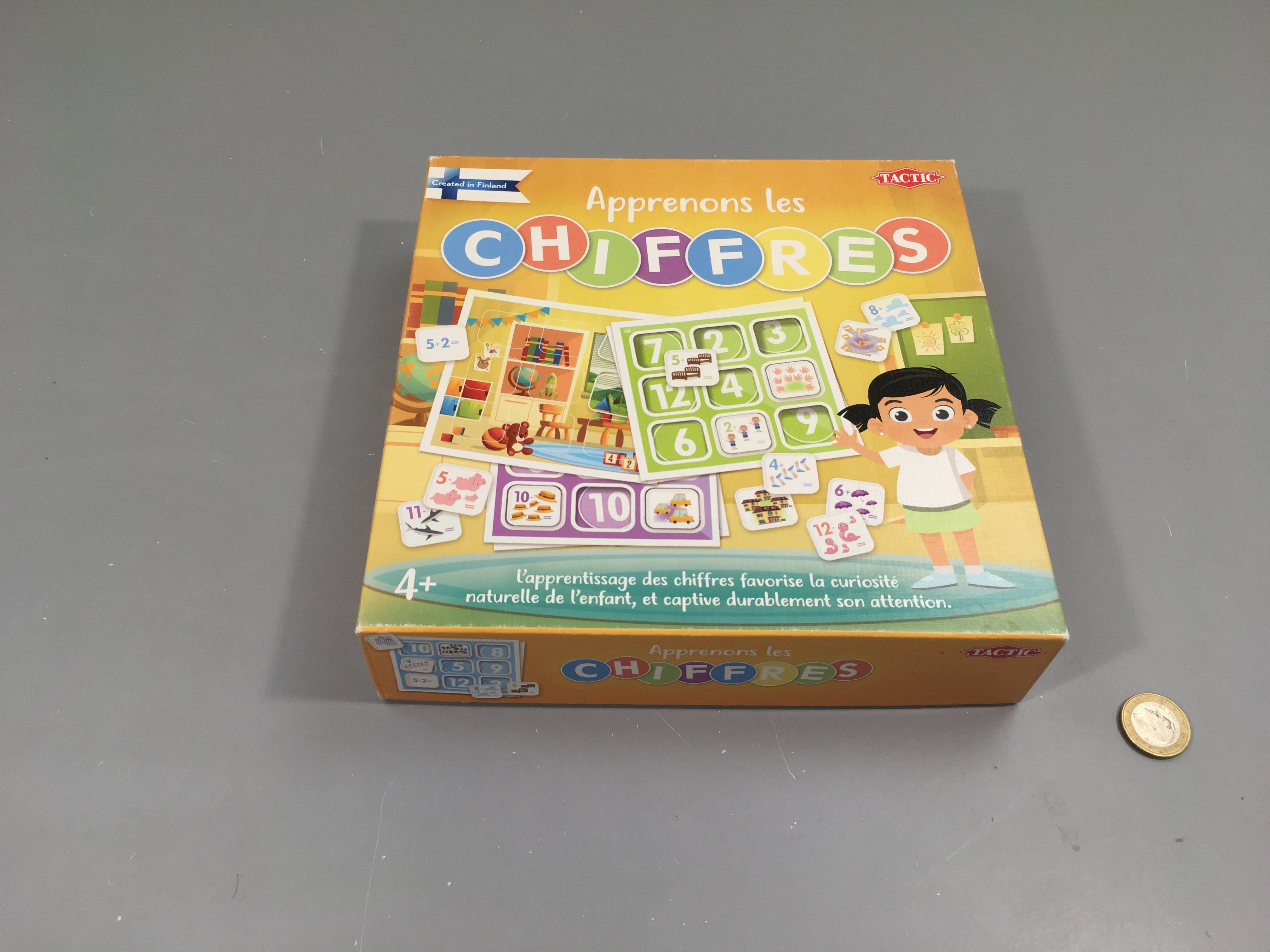 Apprenons les chiffres +4a Complet