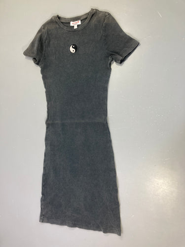 Robe m.c gris foncé, Jennyfer, moins cher chez Petit Kiwi