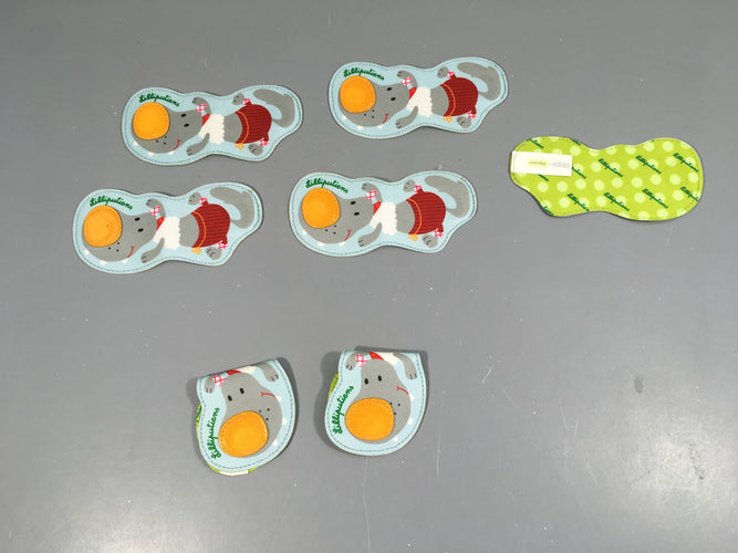 7 Magnets réfléchissants à aimanter sur le cartables ..., moins cher chez Petit Kiwi