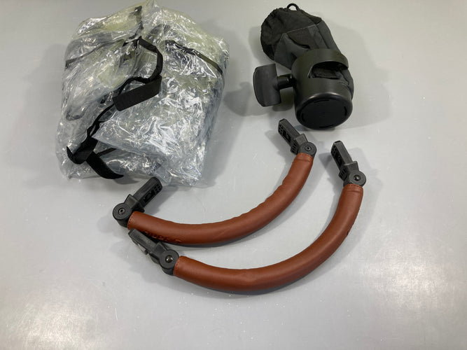 Poussette âge rapproché Twinlink Cold black, Jané avec porte gobelet et habillage pluie, moins cher chez Petit Kiwi