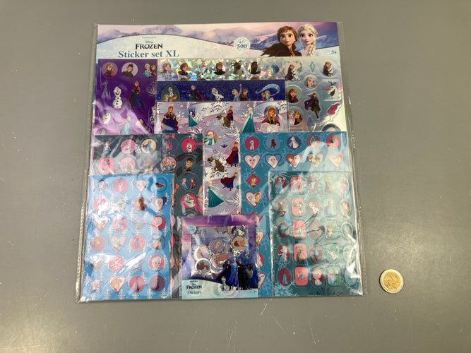 Neuf-Stickers Set XL +/-500 Frozen +3a, moins cher chez Petit Kiwi