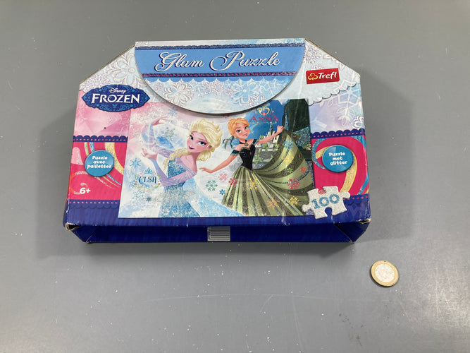 Glam puzzle Frozen +6a Complet!, moins cher chez Petit Kiwi