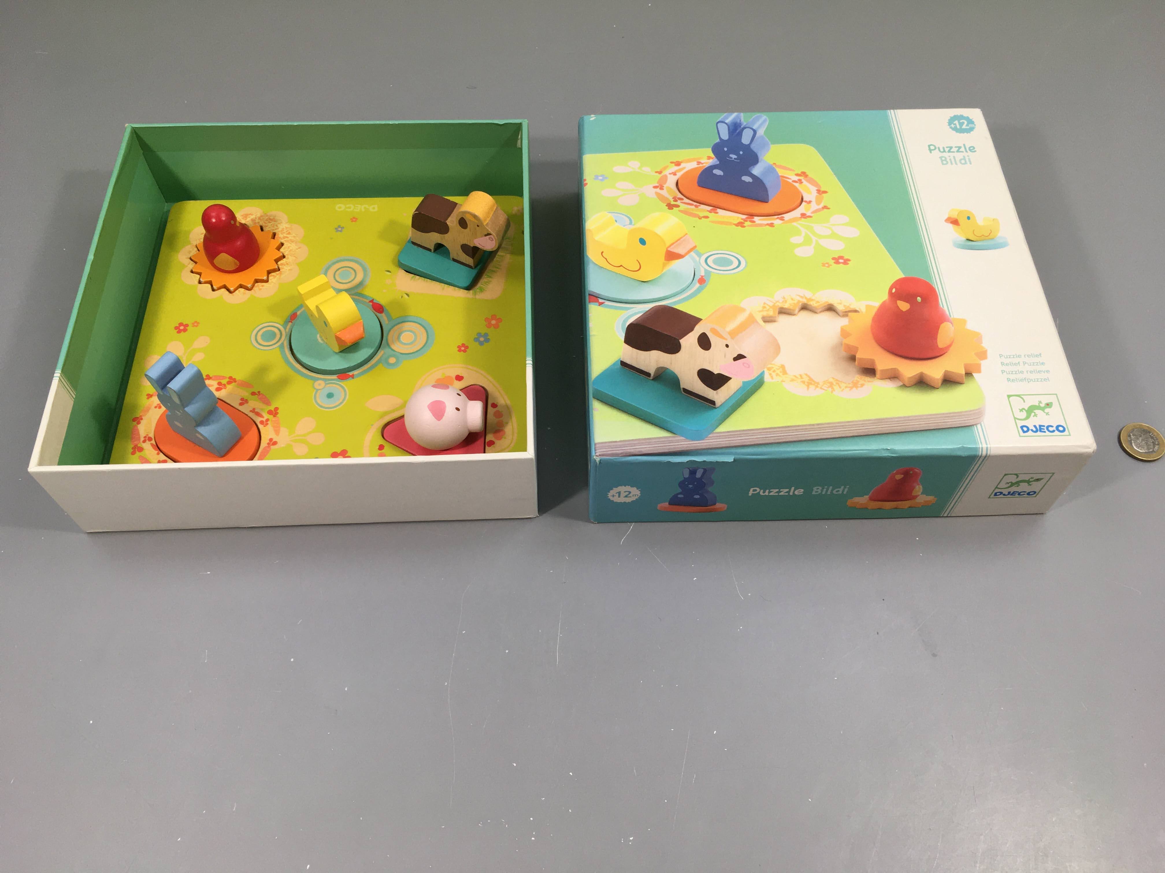 Puzzle relief Bildi, +12m - complet