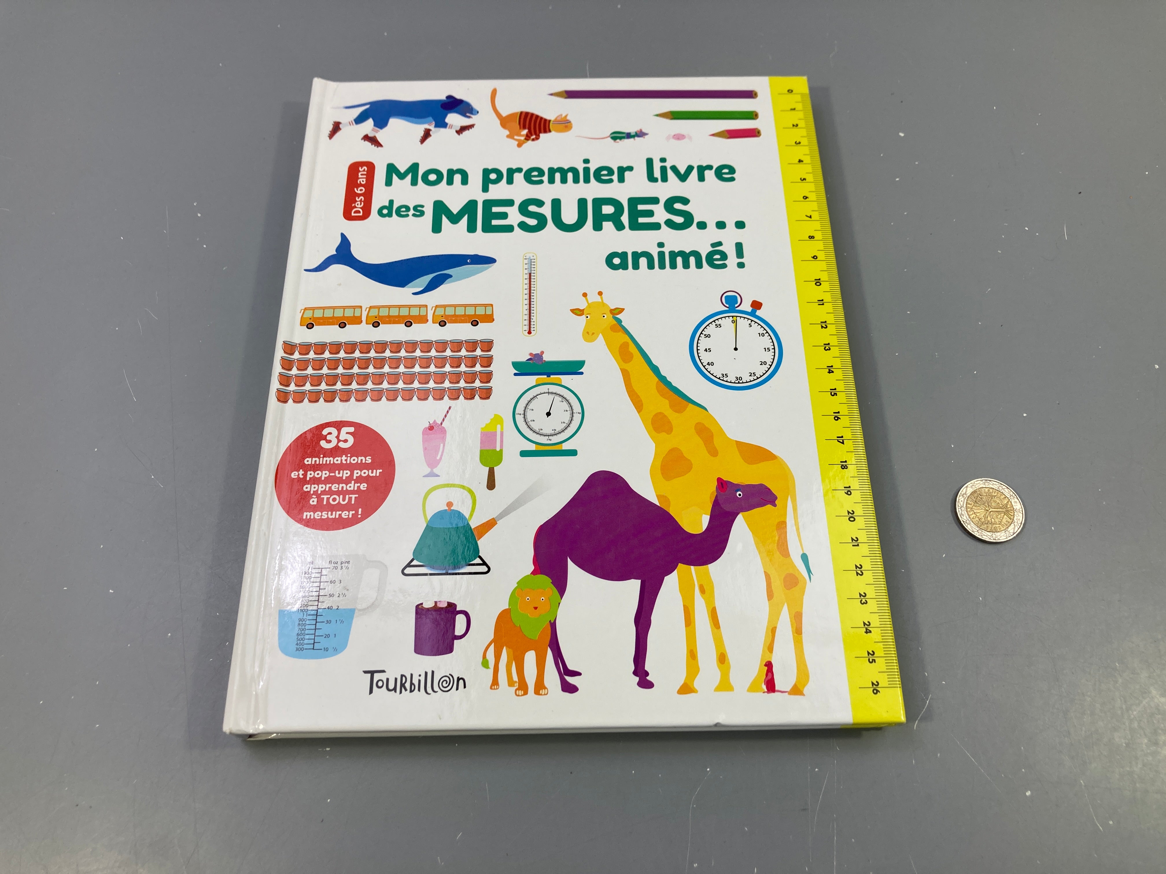 Mon premier livre des mesures...animé!