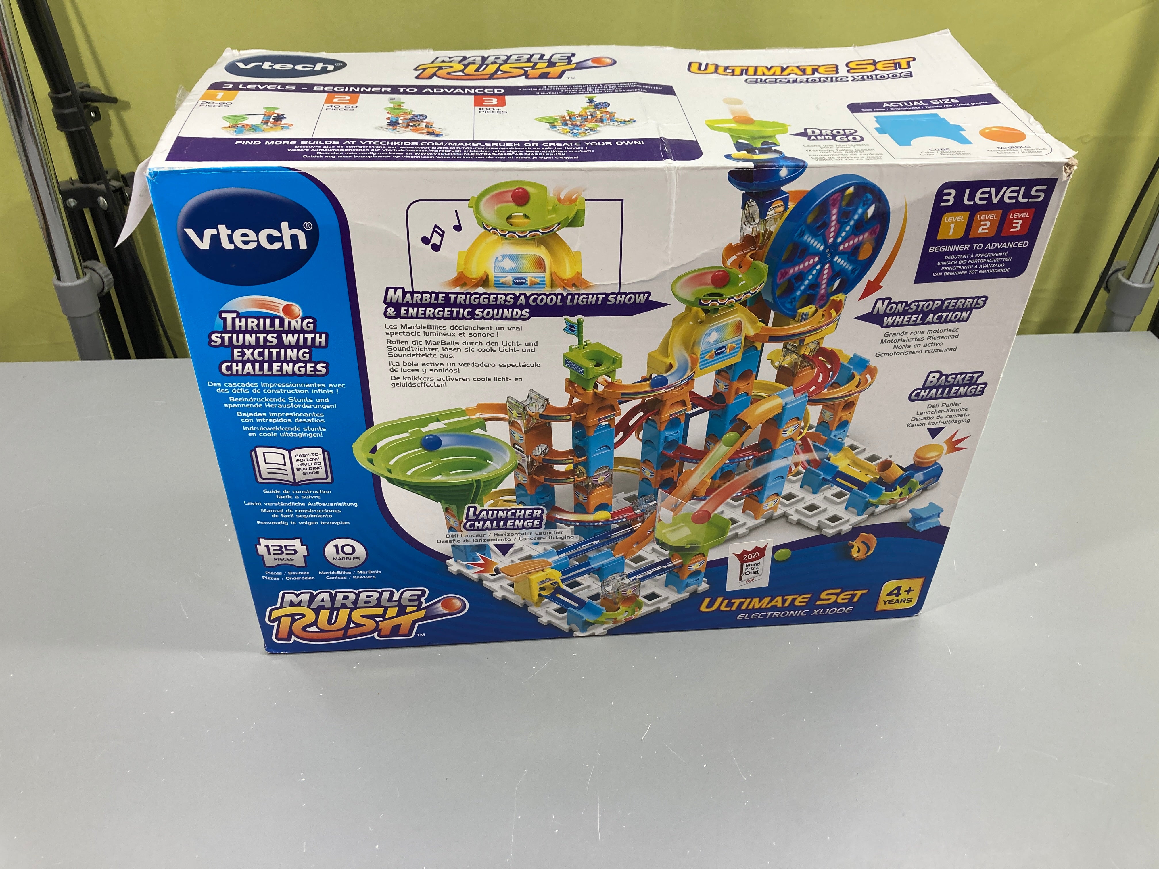 Mar.ble Rush Ultimate Set XL200E électronique, +4a - complet, 60€ NEUF