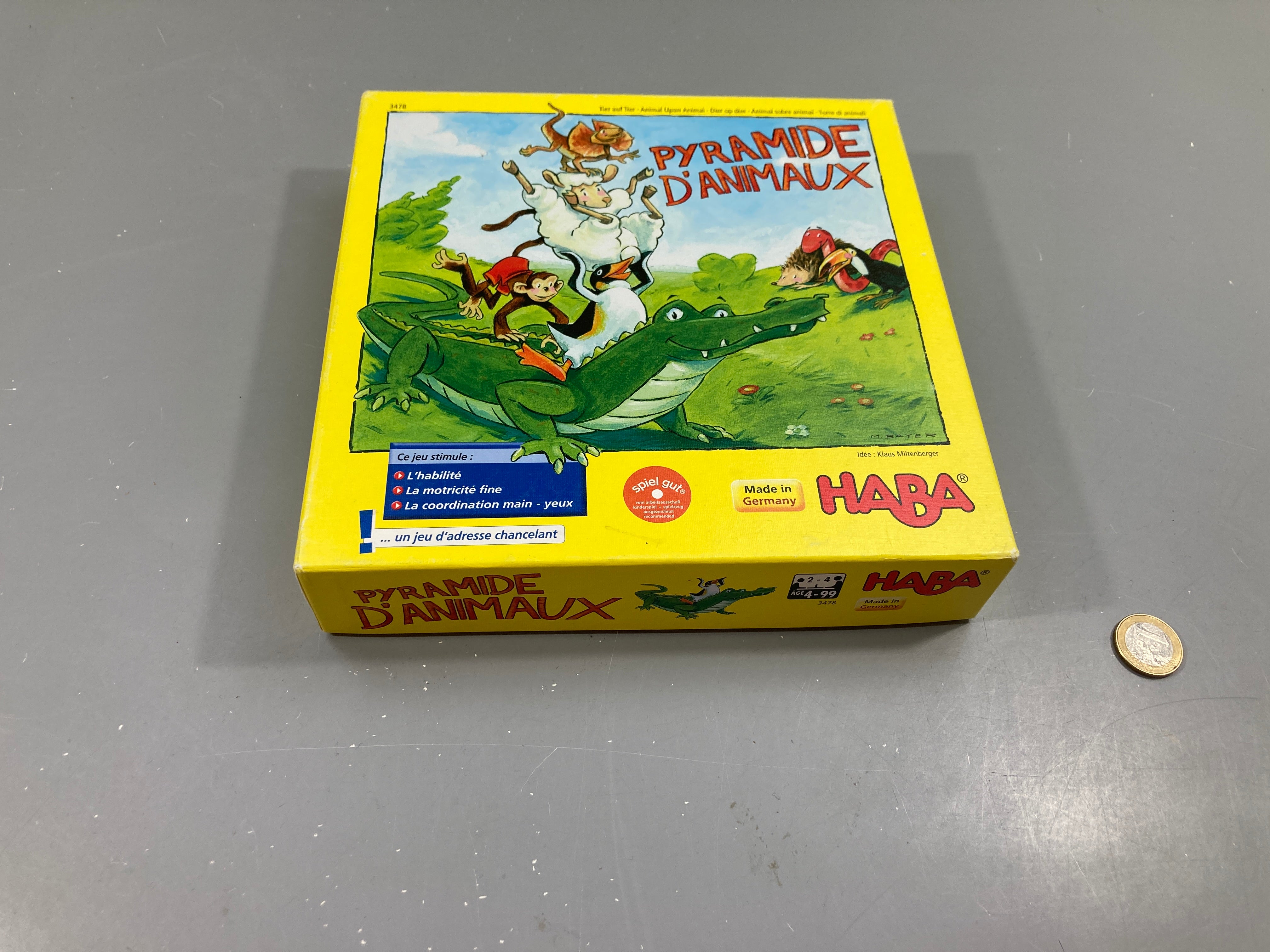 Pyramide d'animaux, +4a - complet
