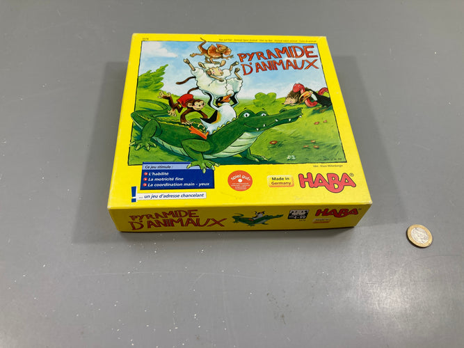 Pyramide d'animaux, +4a - complet, moins cher chez Petit Kiwi