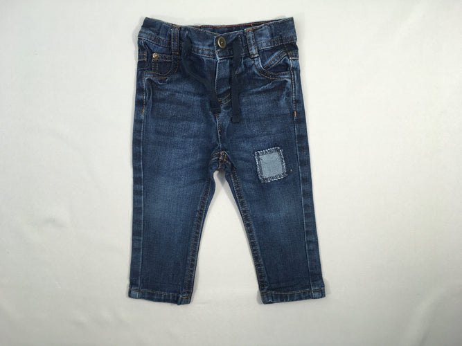 Jeans empiècements, moins cher chez Petit Kiwi