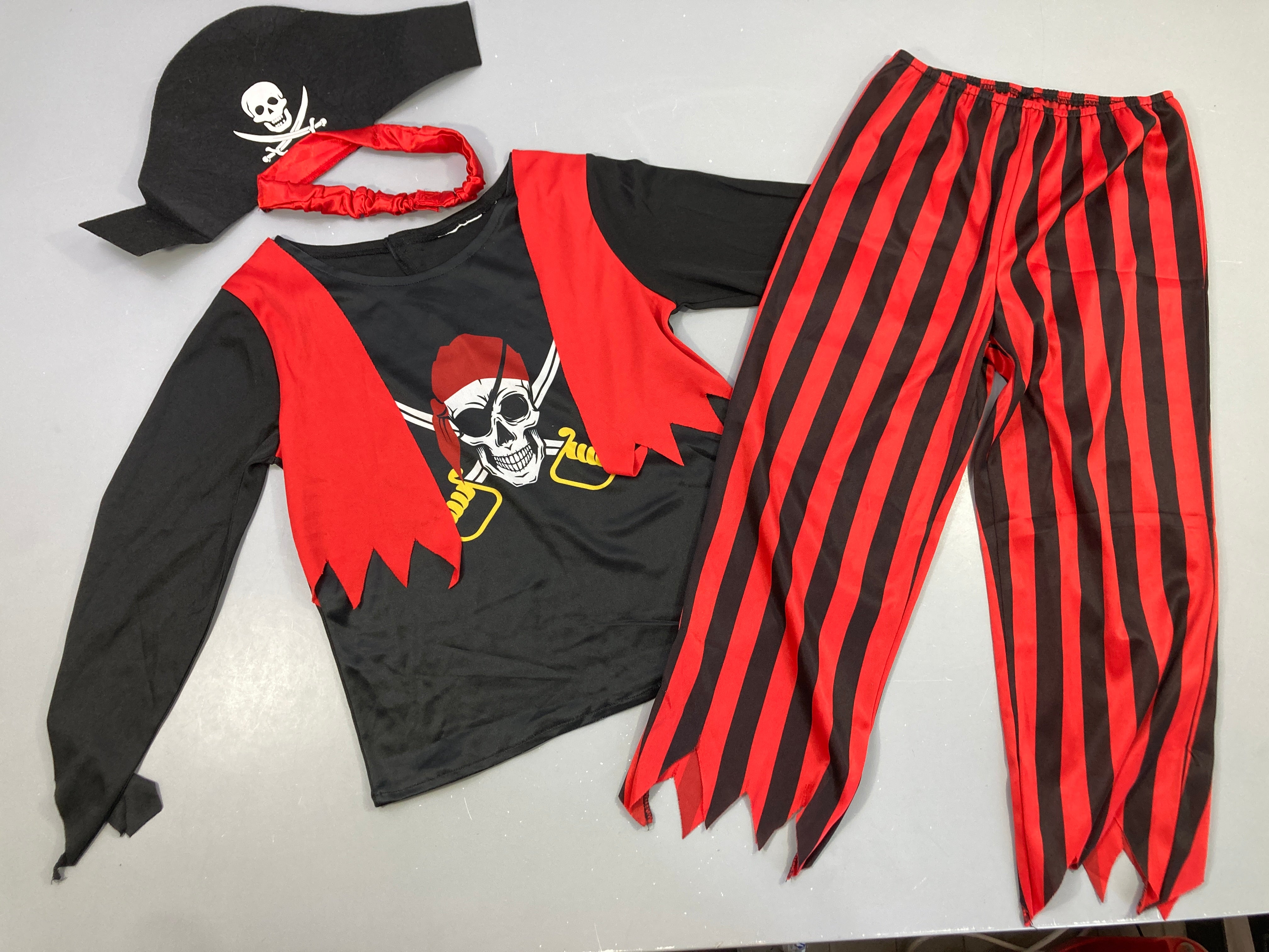 Déguisement pirate 3pcs