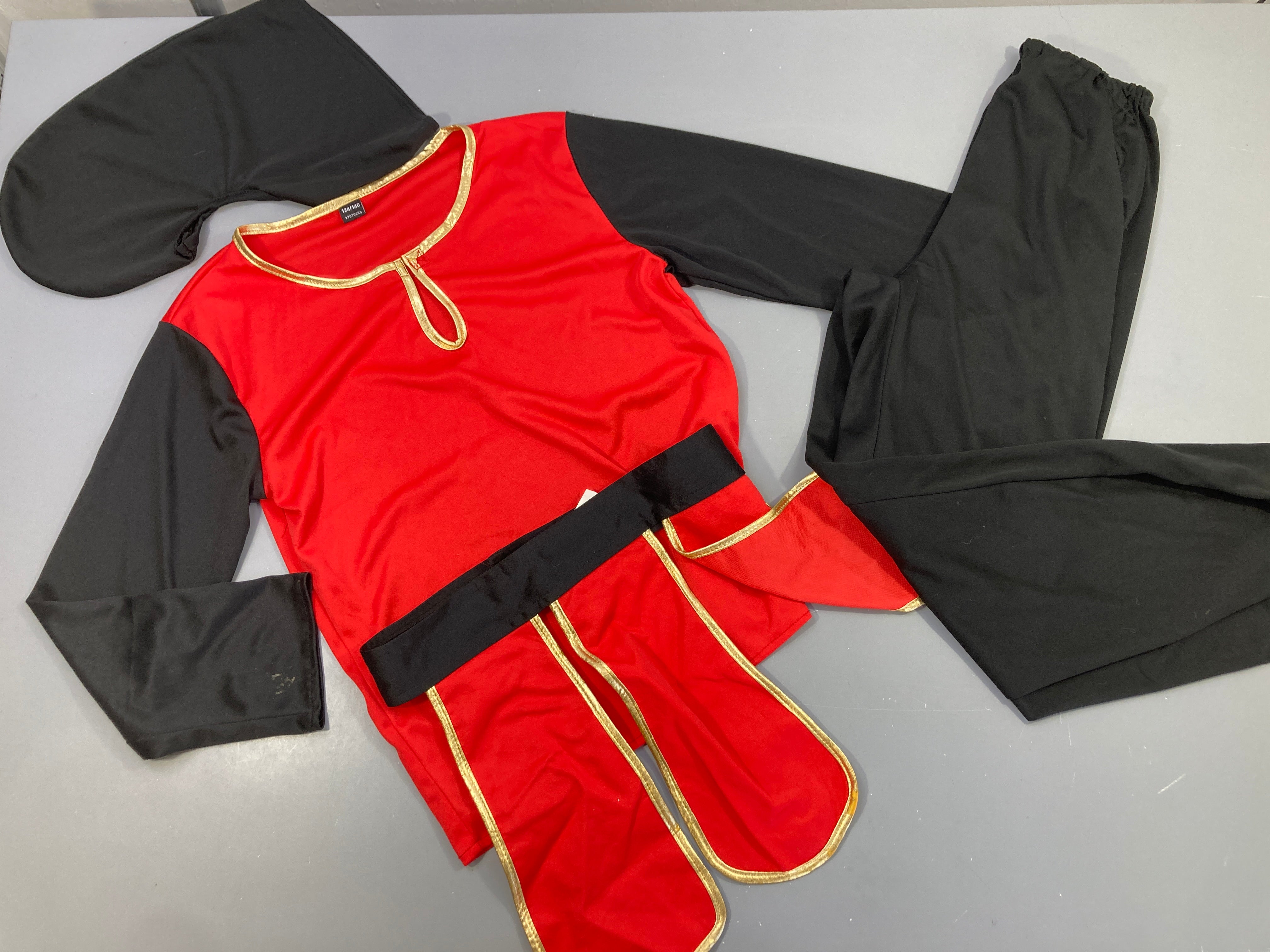 Déguisement Ninja, 4pcs