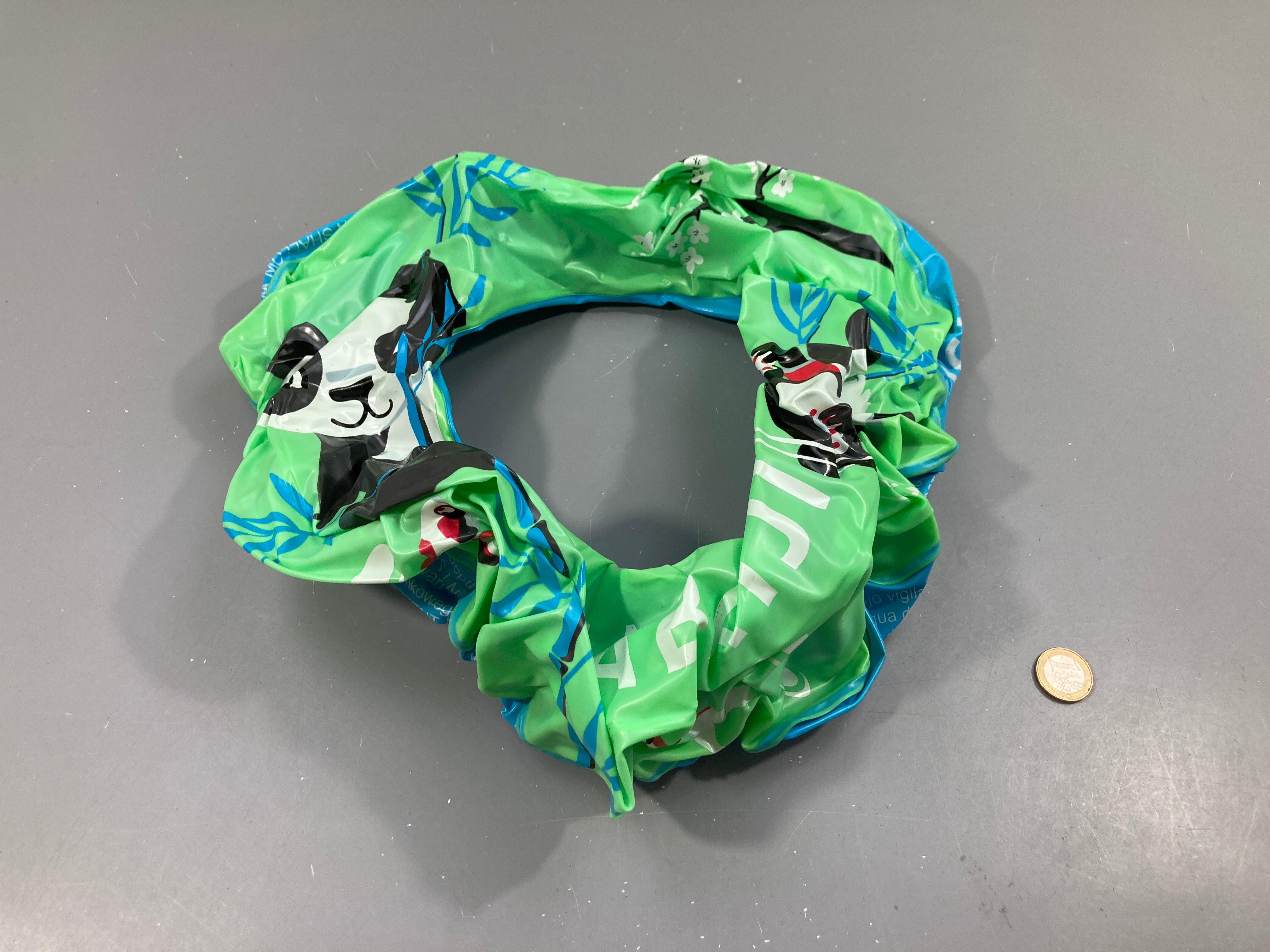 Bouée donut panda Nabaiji, 51cm