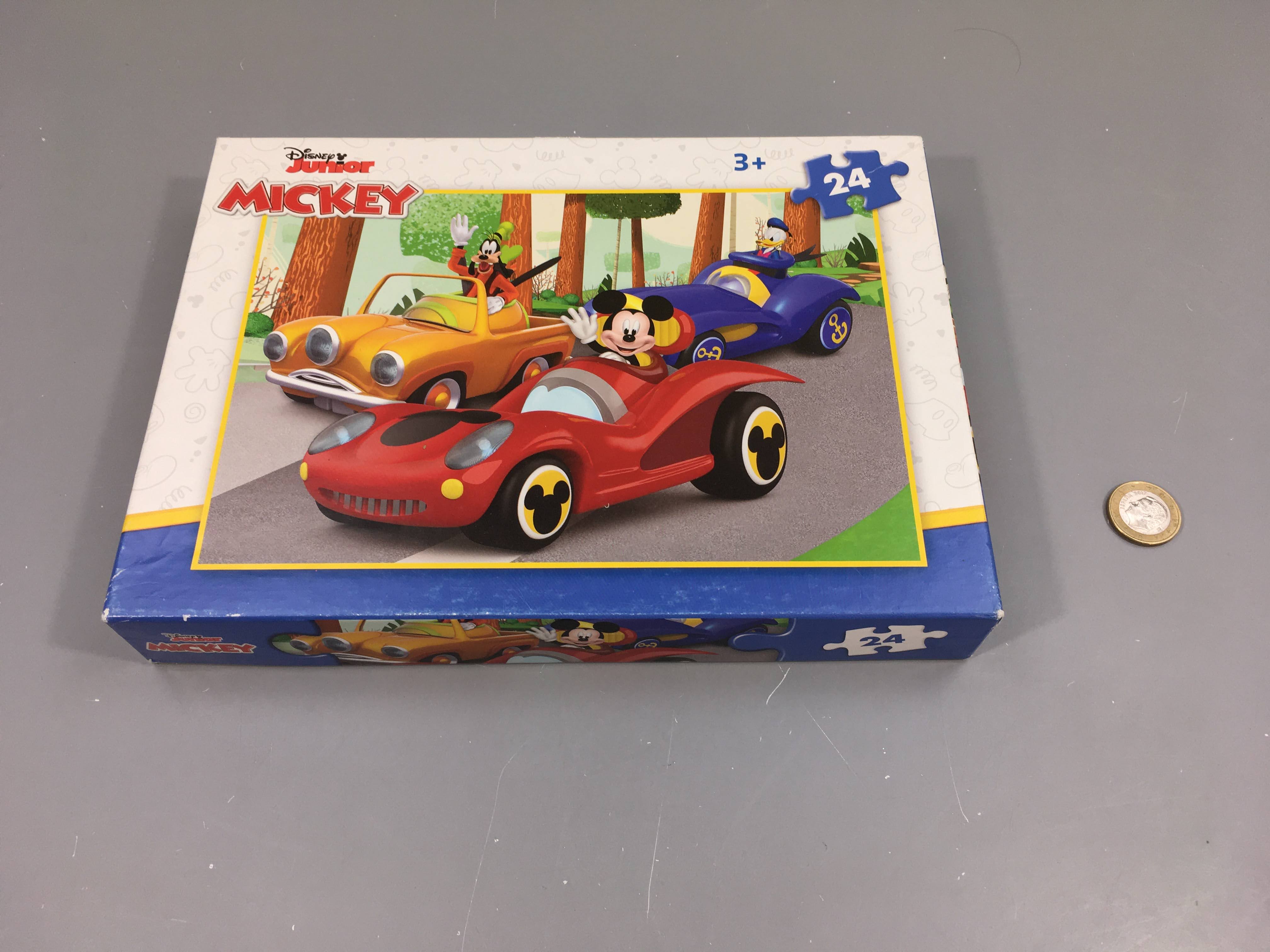 Puzzle Mickey, 24pcs, +3a - complet