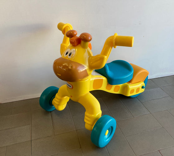 Parfait état-Porteur Little Tikes Go & Grow Lil' Rollin’ Giraffe de 12 à 36m /jusqu'à 23kg, moins cher chez Petit Kiwi
