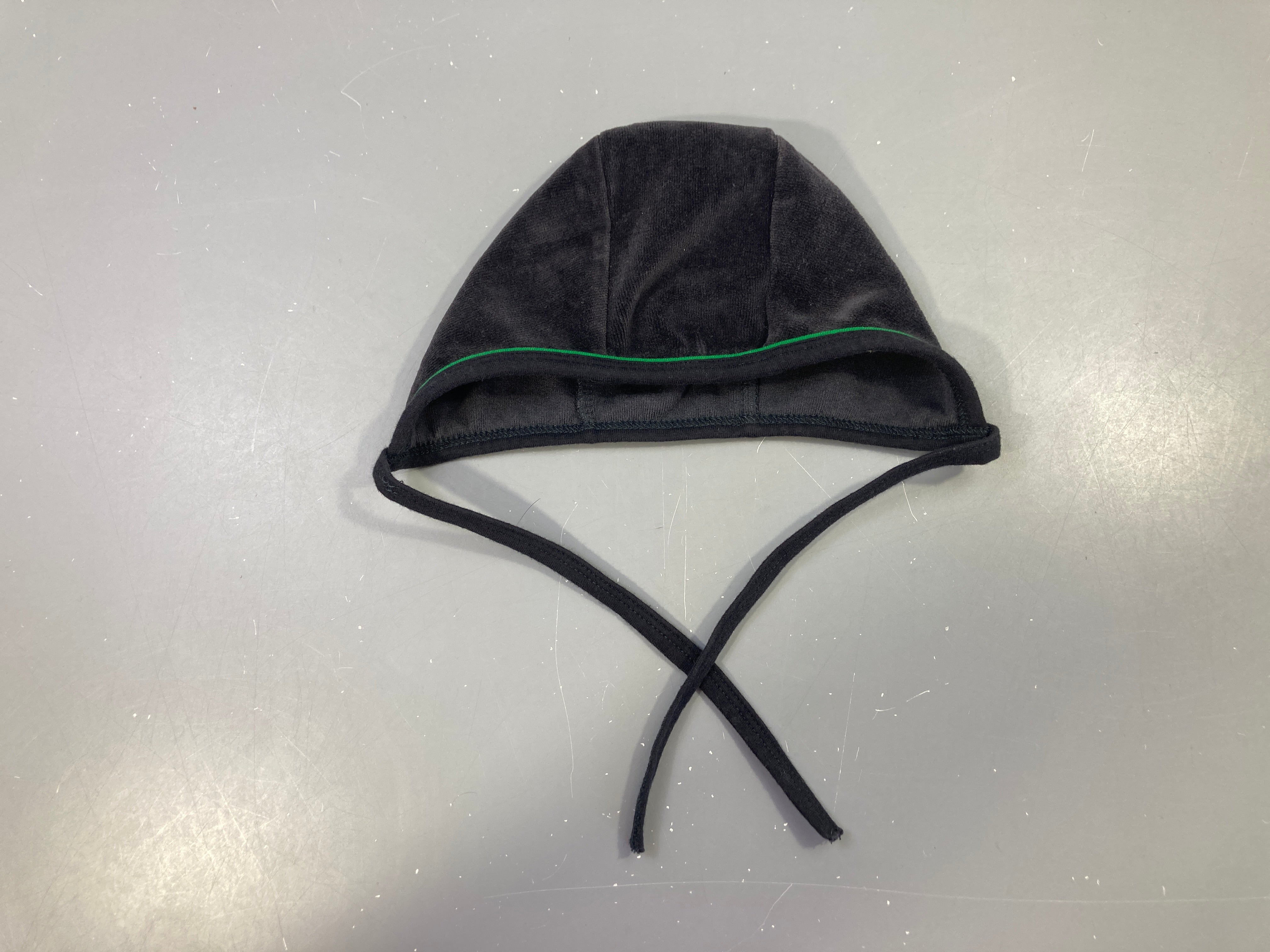 Bonnet velours gris-Mundo Melocoton
