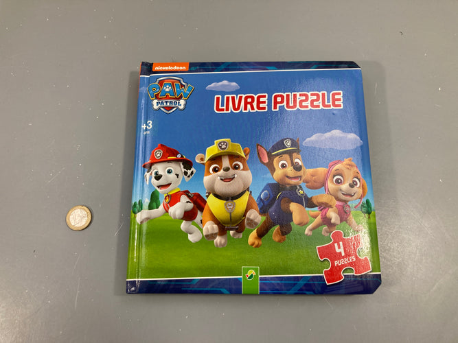 Livre puzzle, Paw Patrol, moins cher chez Petit Kiwi