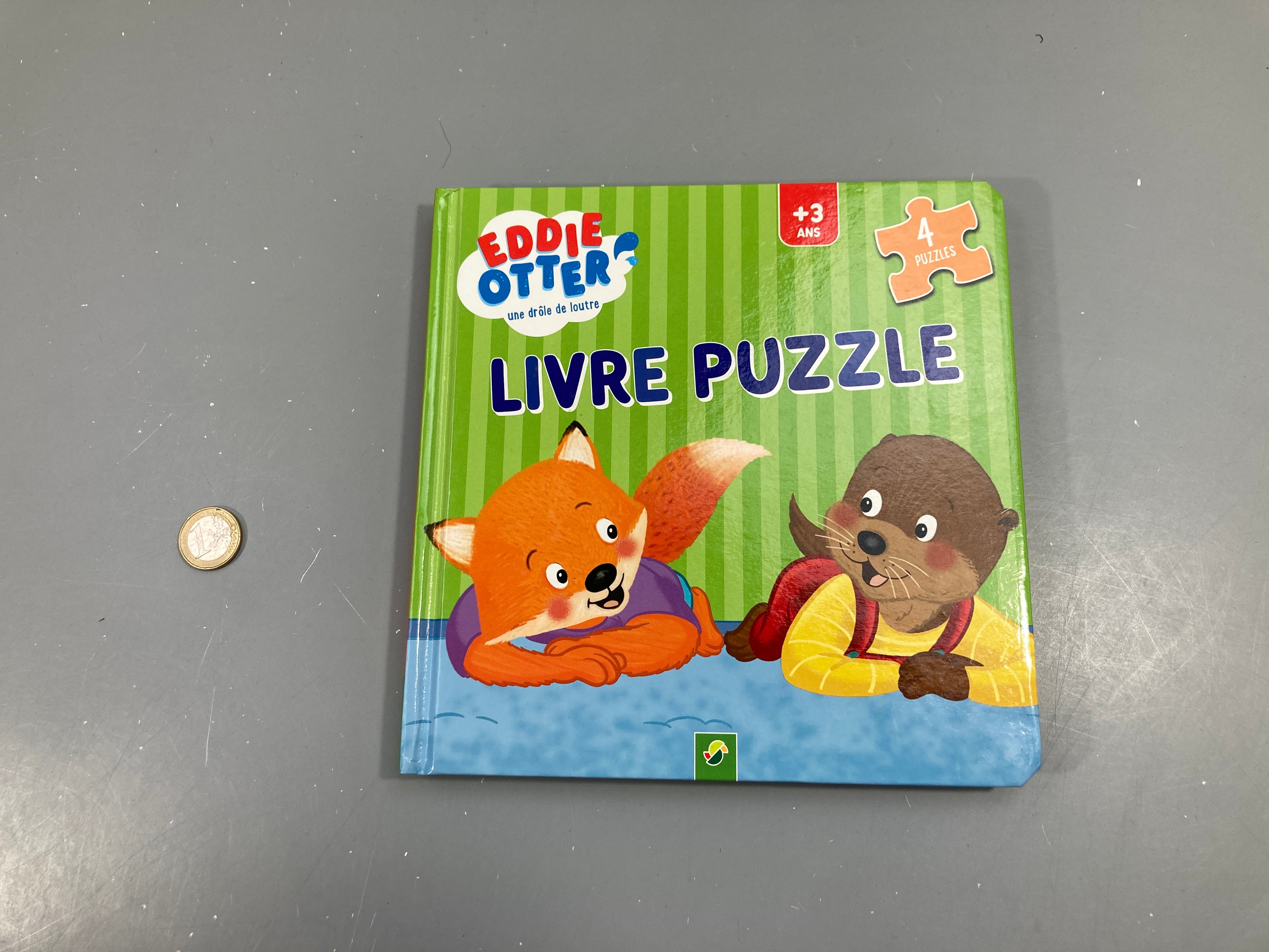 Livre puzzle, Eddie Otter, +3a