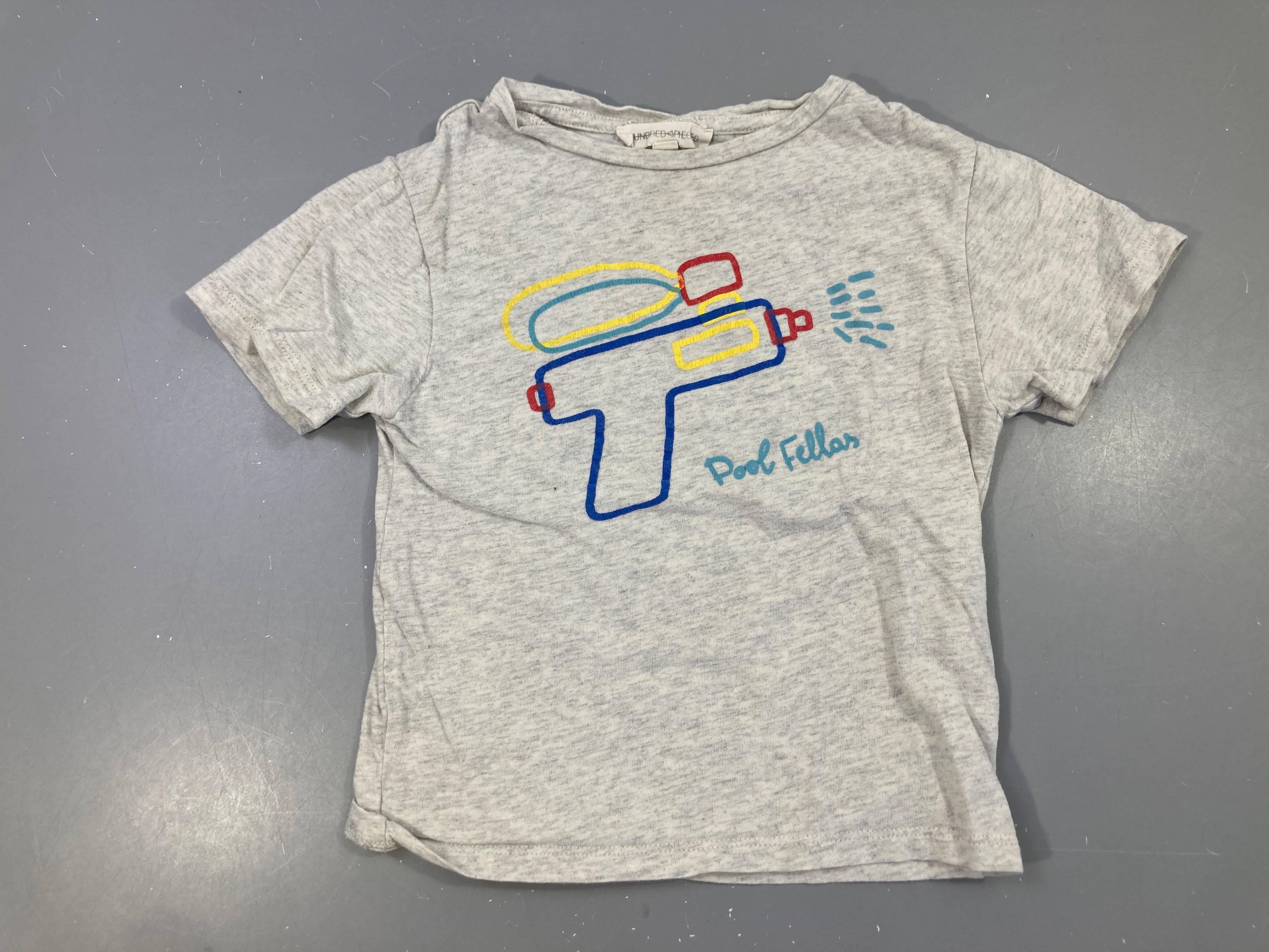 T-shirt m.c gris Outils