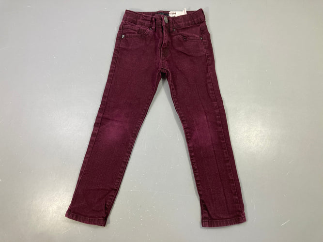 Pantalon aubergine Slmi Fit, moins cher chez Petit Kiwi