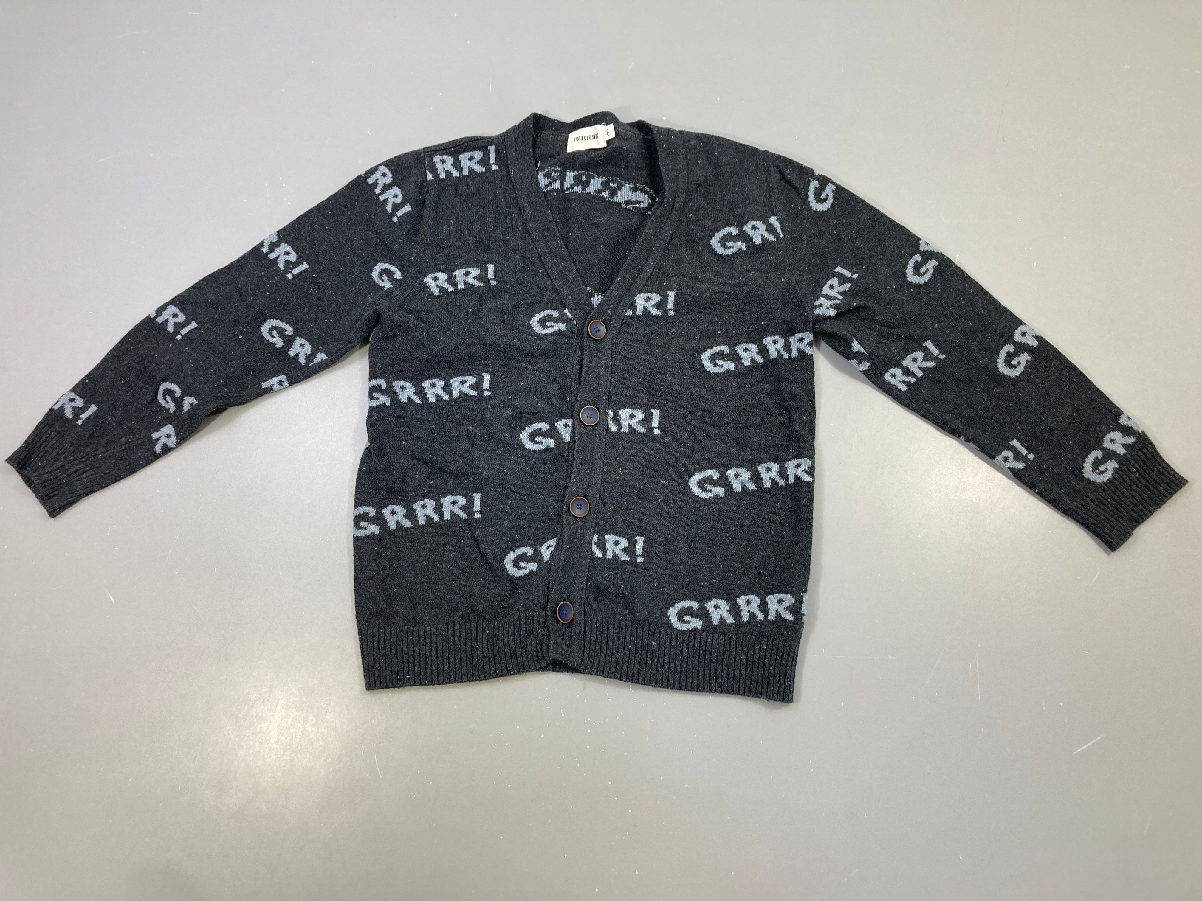 Gilet gris Grrr!