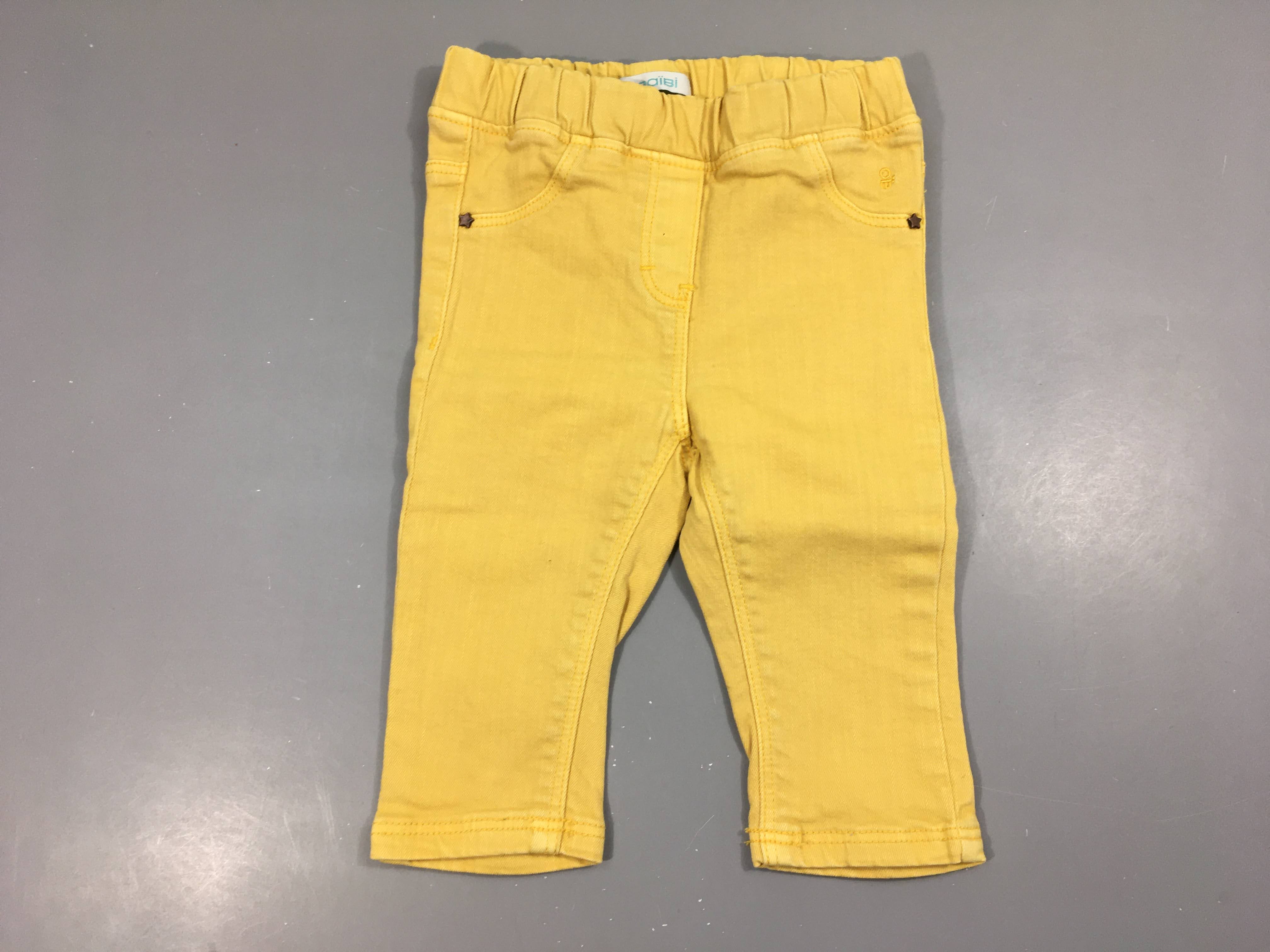 Jegging jaune