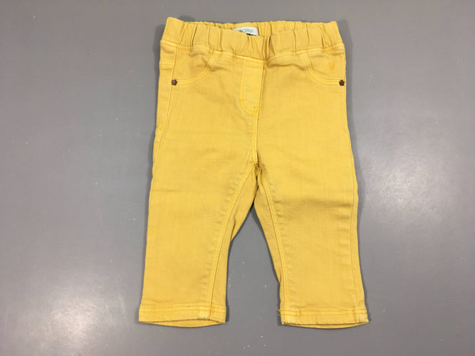 Jegging jaune, moins cher chez Petit Kiwi