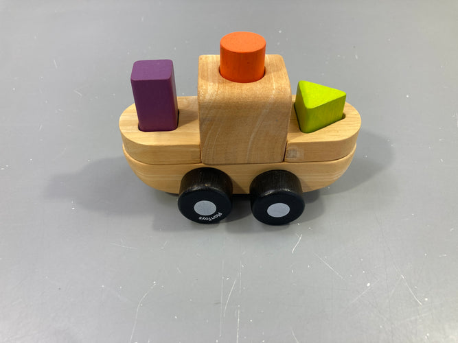 Bateau à encastrer et à trier en bois-Plantoy +18m, moins cher chez Petit Kiwi