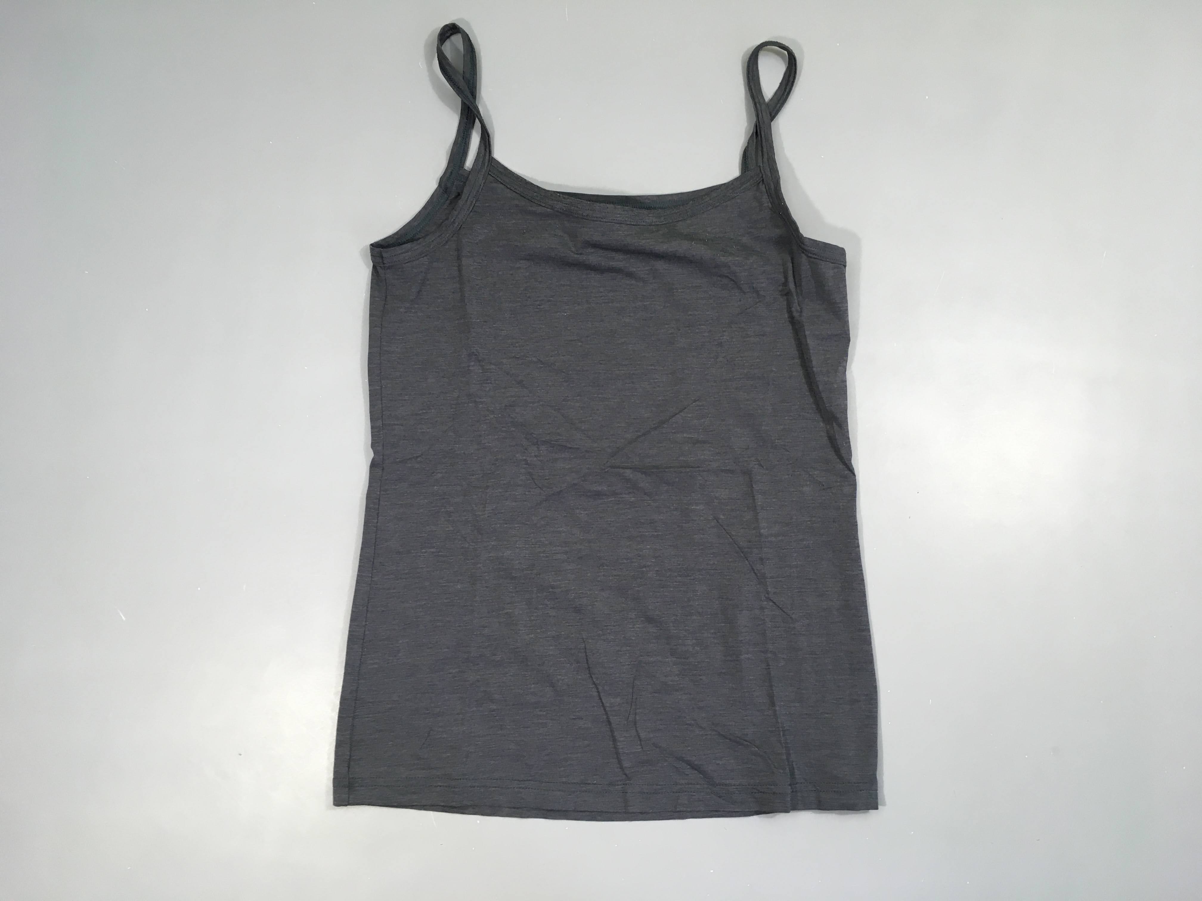 Top gris chiné