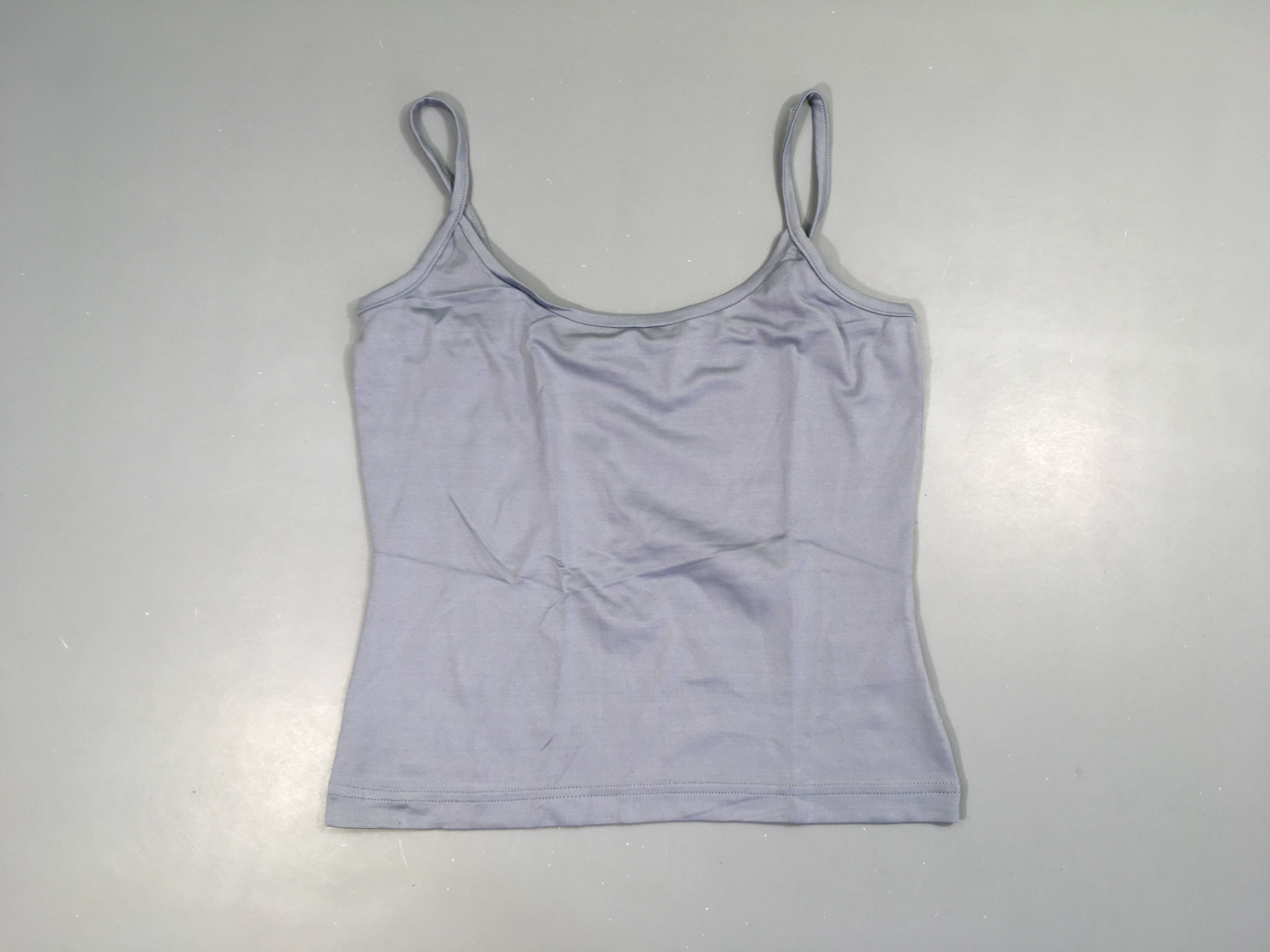 Top gris bleuté