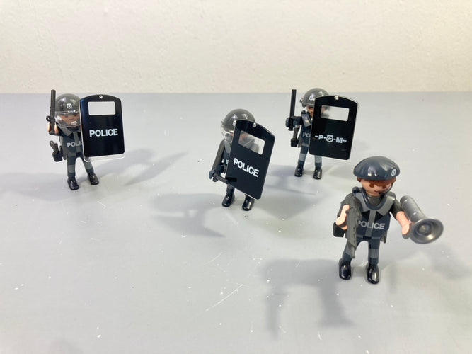 Playmobil City Action- Commando de policiers, moins cher chez Petit Kiwi