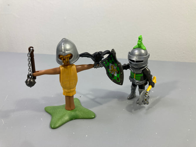 Playmobil - 4768 - Chevalier du Lion avec Mannequin d'entraînement Complet, moins cher chez Petit Kiwi
