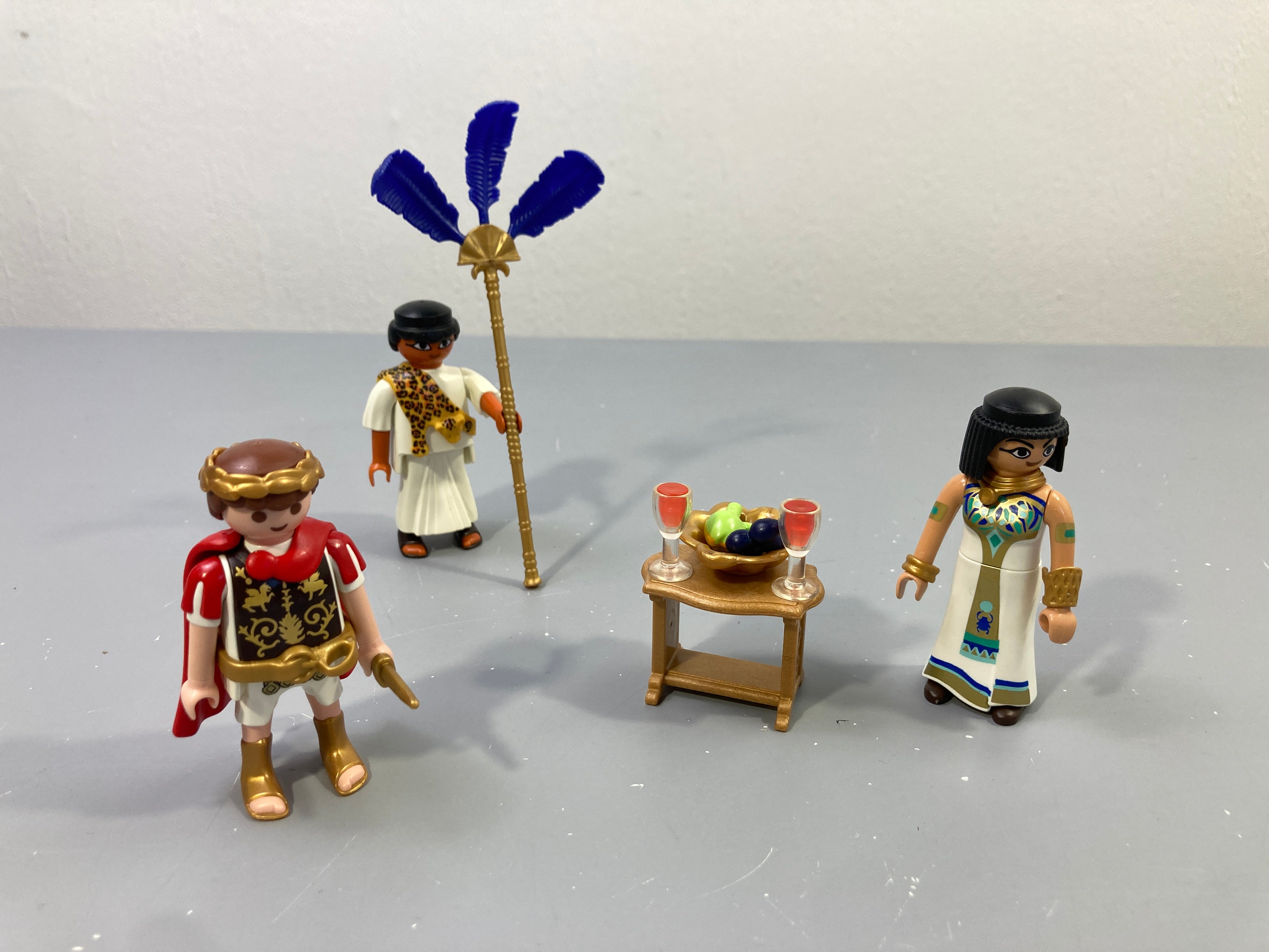 Playmobil 5394 César et Cléopâtre-Manque les 3 couronnes