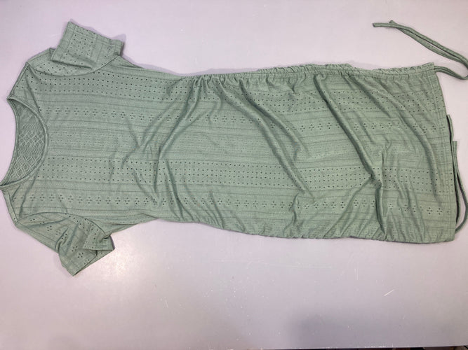Robe longue tube m.c tube eucalyptus, moins cher chez Petit Kiwi