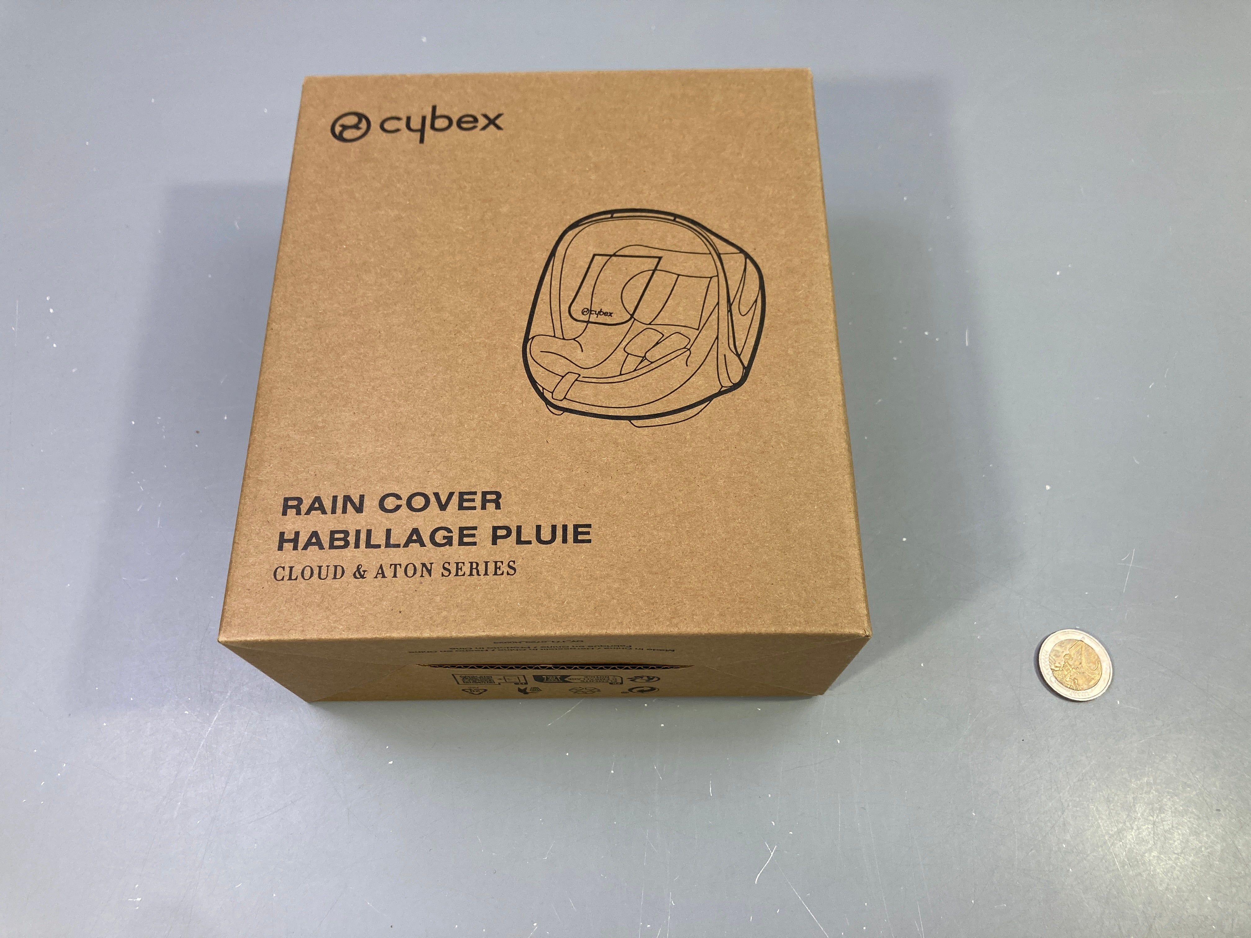 Neuf-Habillage de pluie CYBEX pour les sièges coque des séries Aton et Cloud