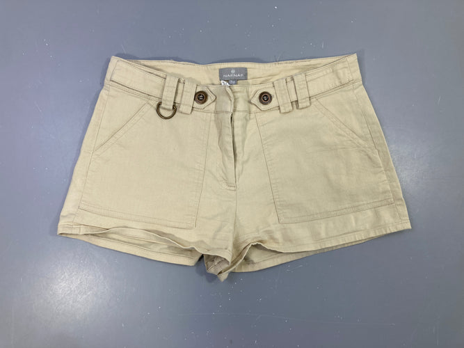 Short beige, moins cher chez Petit Kiwi
