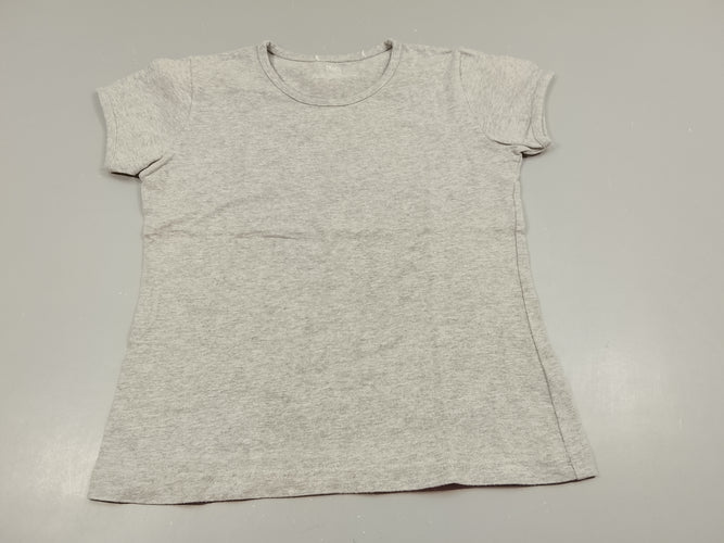 T-shirt m.c gris clair flammé, moins cher chez Petit Kiwi
