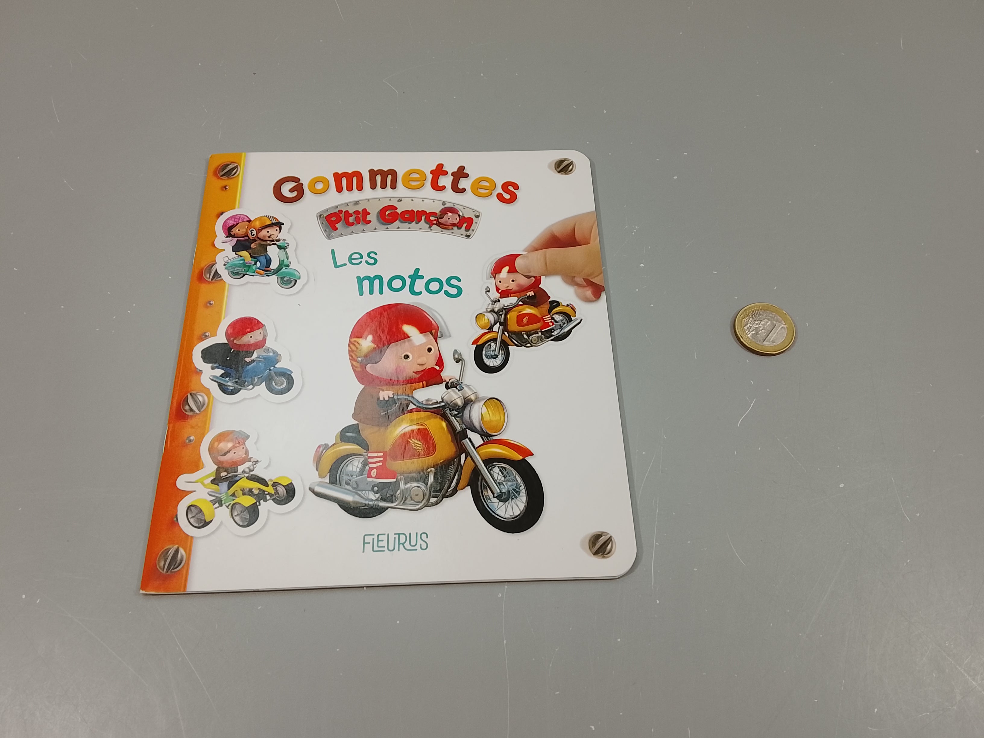 Gommettes P'tit garçon. Les motos