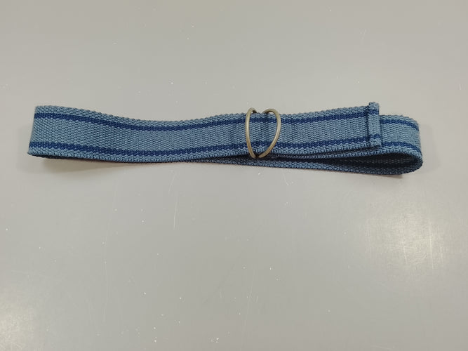 Ceinture bleue rayé, moins cher chez Petit Kiwi